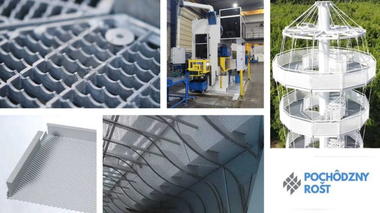 Protišmyková mriežka Pochozový rošt